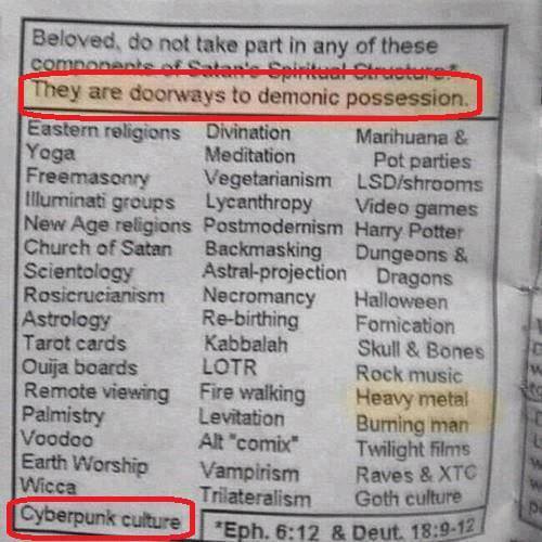 demonic possession
